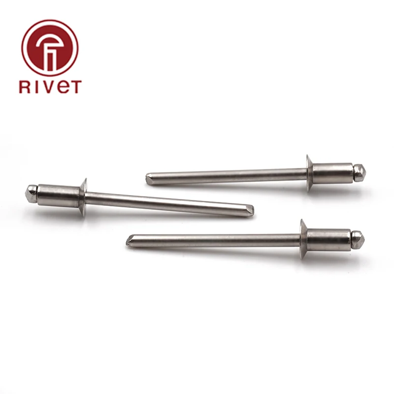 ISO 15984 M6*18/M6*20mm Open End Blind Rivets Pull Nails Tool Countersunk Head Fastening Accessories Remaches 10PCS - купить по