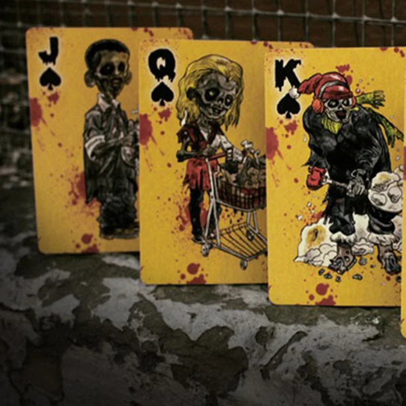 Bicycle Everyday Zombie Playing Cards Magic Regular Deck Rider Back Card Trick Props |