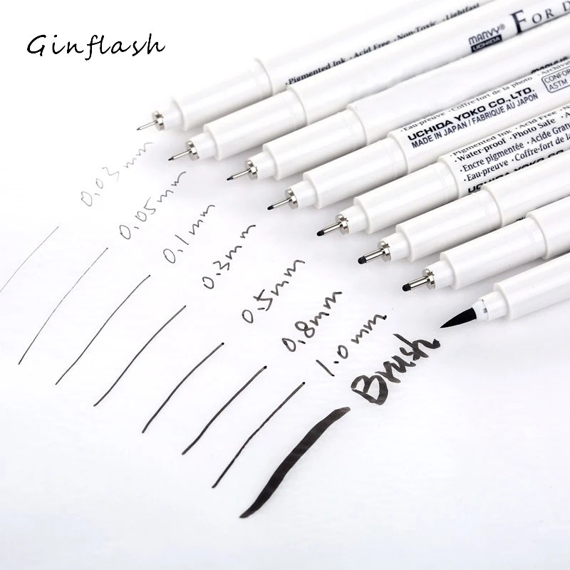 Кисть для рисования ручка с иглой отмены ручки рисованная вручную анимация так