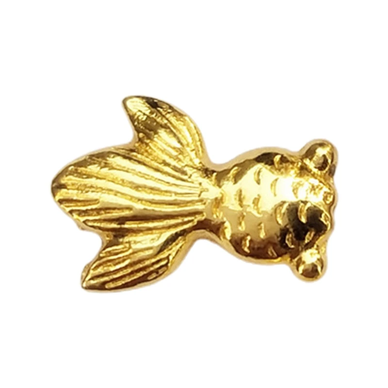 

Mini Small Metal Goldfish UV Resin Epoxy Mold Making Jewelry Filling Material X7XB