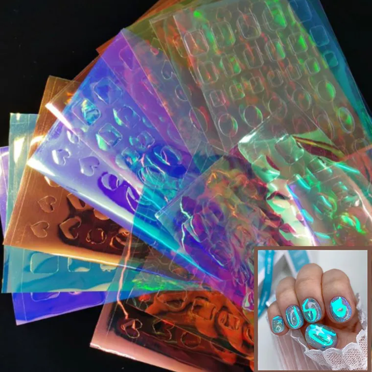 11 шт. лазерные украшения для ногтей |