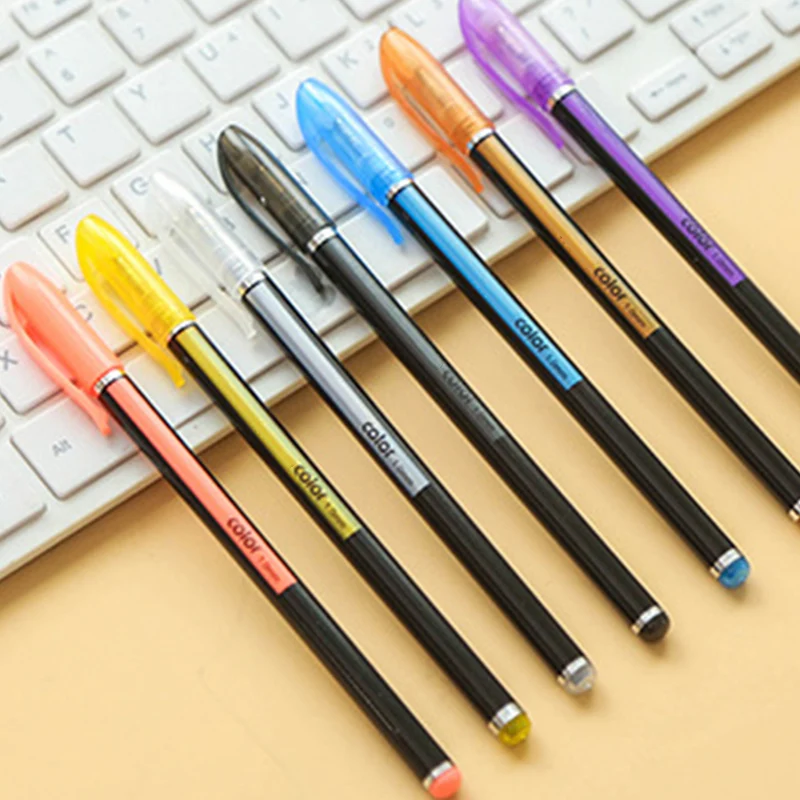 Флуоресцентные гелевые ручки 12-48 цветов |