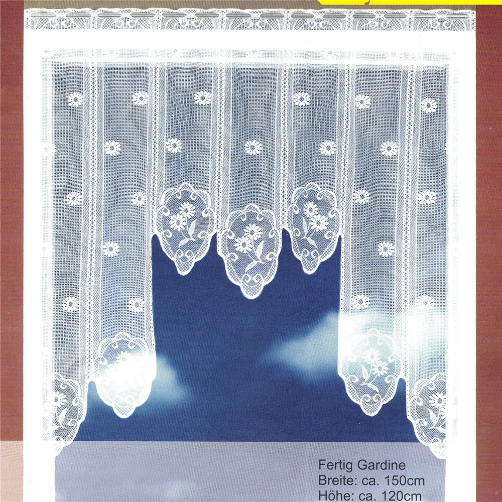 Европейская белая полупрозрачная кофейная занавеска Enipate трикотажная s кухонная