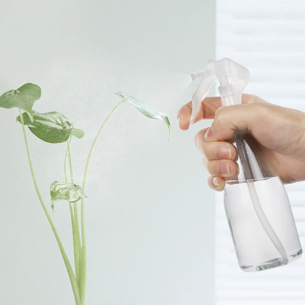 

5pc 200ML Transparent Plastic Spray Bottle Makeup Moisture Atomizer Pot Fine Mist Sprayer Bottles Hair Hairdressing Tools