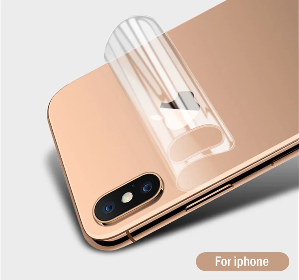 Изогнутая Гидрогелевая пленка с полным покрытием для iPhone 11 pro XR X XS MAX защитная
