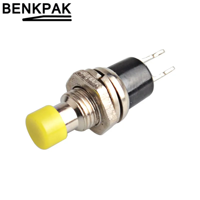 7 мм пружинный возврат мини Кнопка Мгновенный Переключатель нормально открытый