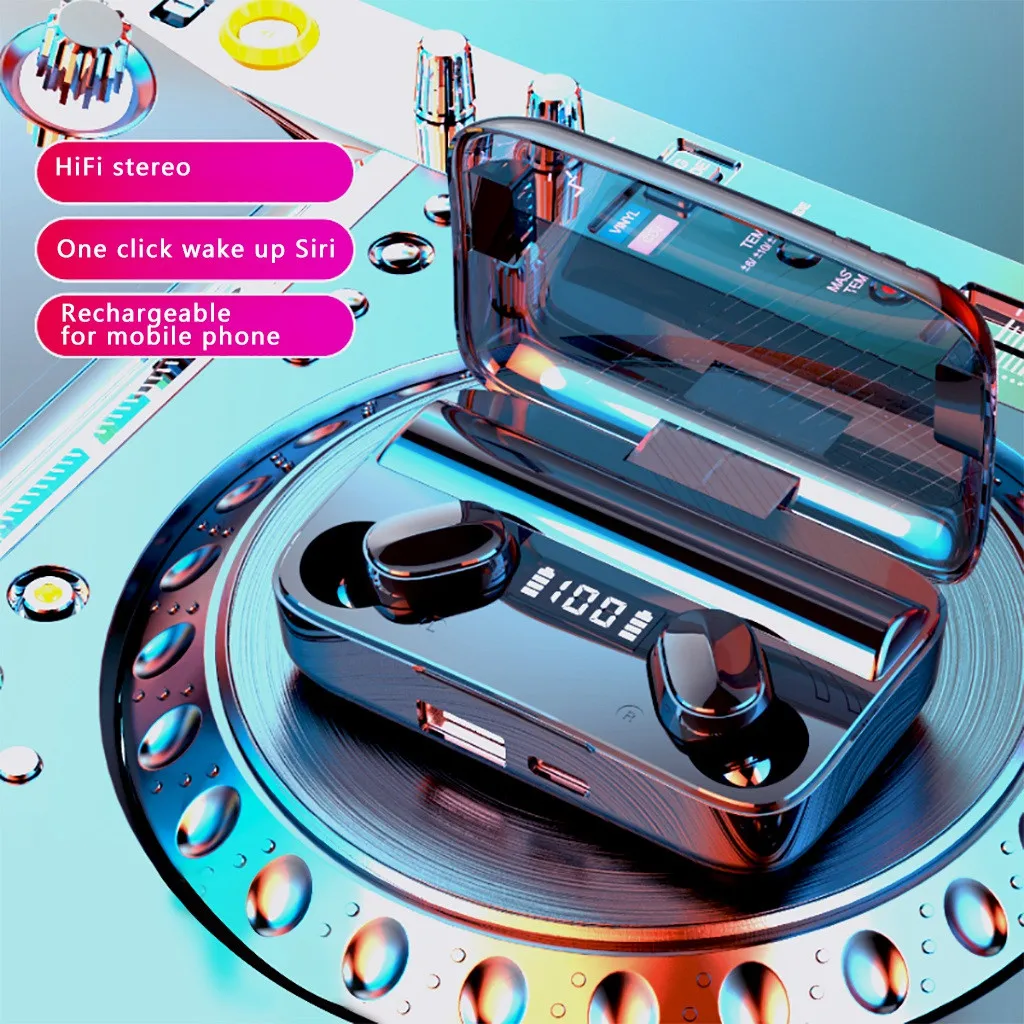 Беспроводные наушники A9 с поддержкой Bluetooth 5 0 стереонаушники 6D StereoMicrophone