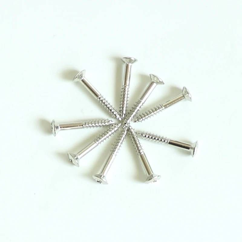 Распродажа бесплатная доставка 50 шт./упак. Винты для гитары хромированная гитара