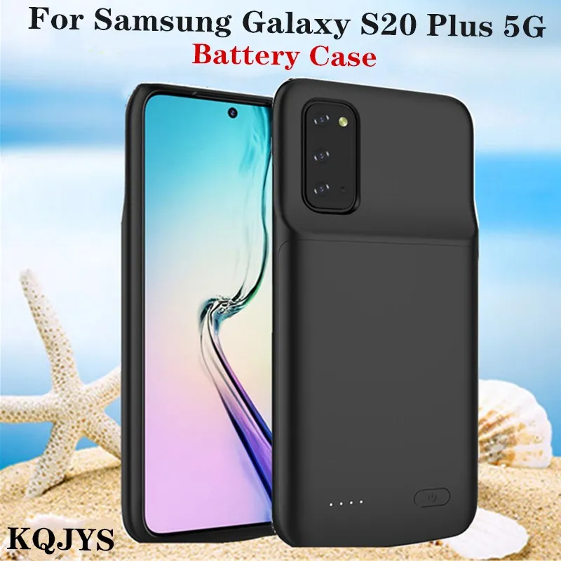 

Для Samsung Galaxy S20 плюс 5G Чехол-аккумулятор Power Bank зарядное устройство чехол для Galaxy S20 плюс 5G аккумулятор зарядный чехол