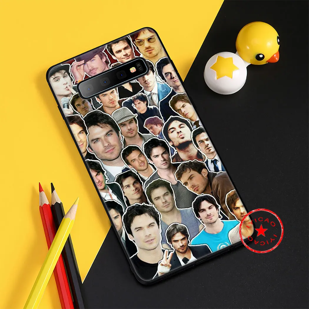 Силиконовый мягкий чехол для телефона IYICAO The Vampire diaries samsung Galaxy S10 S9 S8 Plus S6 S7 Edge S10e |