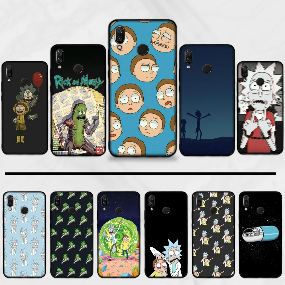 Rick and morty чехол Роскошный Уникальный Дизайн для телефона бампер Xiaomi Redmi 4x5 plus 6A 7 7A 8