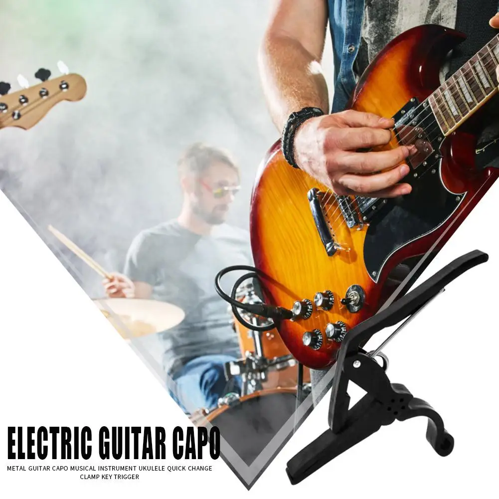 elektrische gitarre capo gitarre heißer verkauf leichte komfortable delicate key trigger ukulele schnell ändern tuning clamp free global shi