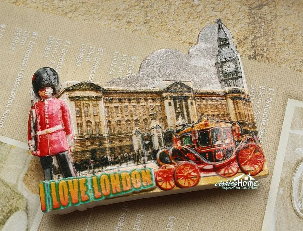 Великобритания Лондон Букингемский дворец туристические Путешествия Сувенир 3D