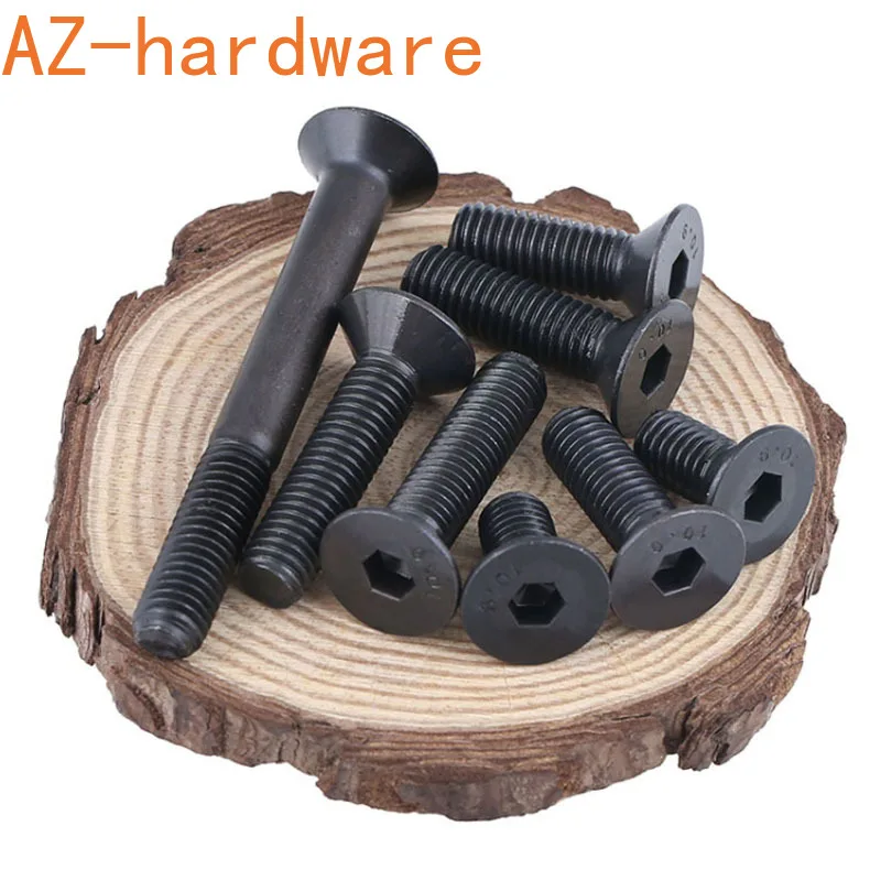 С плоской головкой болт с шестигранной плоская чашка винт 12 9 этап раковина