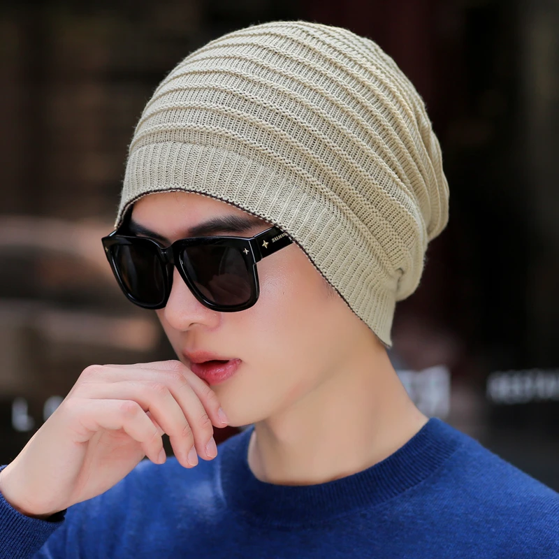 Зимние шапки одноцветная шапка унисекс простая теплая мягкая вязаная с черепом