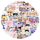 Водонепроницаемые стикеры с граффити, 50 шт.упак., стикеры в японском аниме для старшей школы Орана, для ноутбука, чемодана, гитары, скейтборда