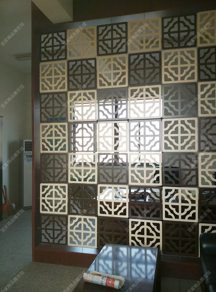 Подвесной разделитель для комнаты деревянные панели модный современный