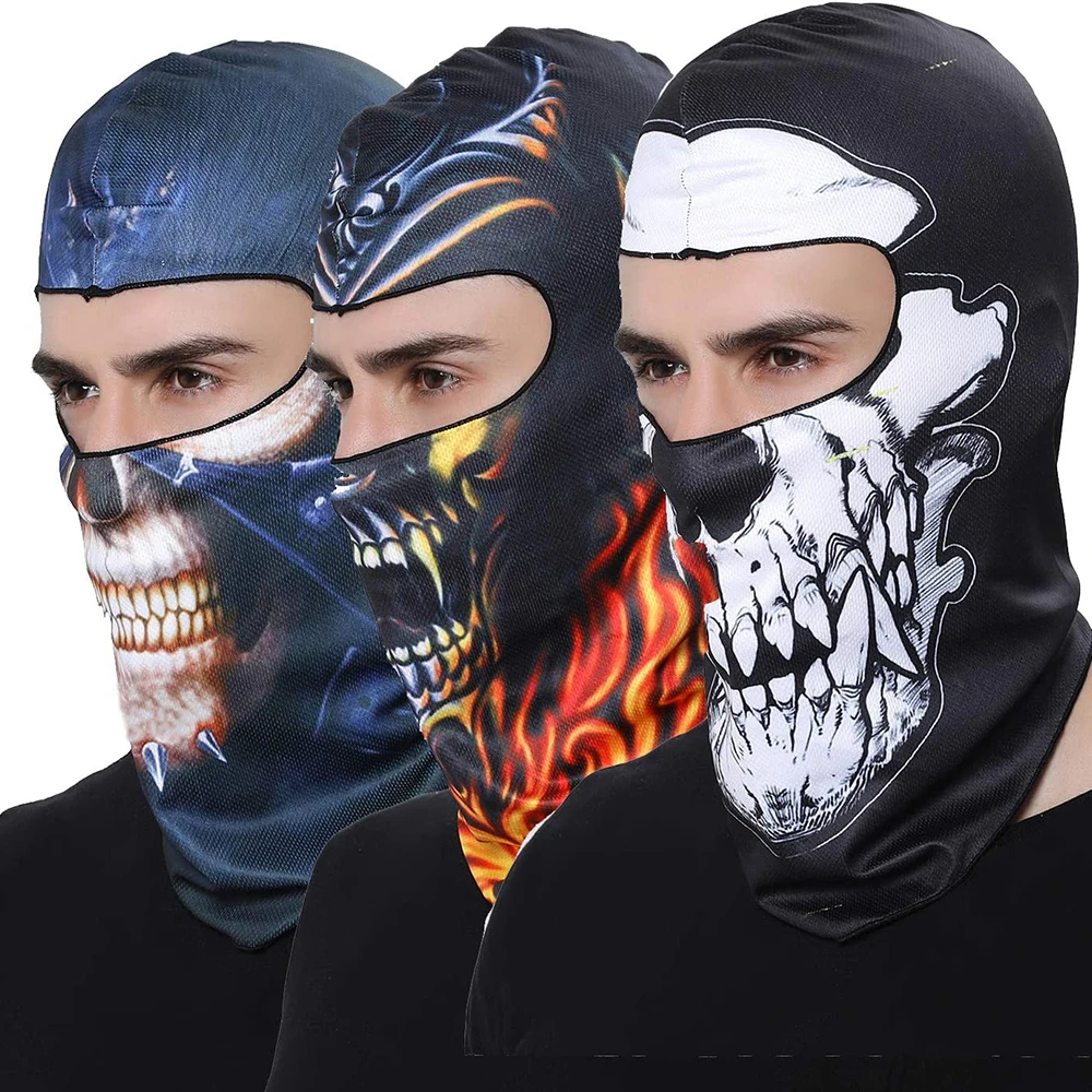 

Outdoor Sunscreen Balaclava Motorcycle Face Mask Lycra Moto Biker Wind Cap Mask Stopper Windproof Motorcycle Bicycle Headgear