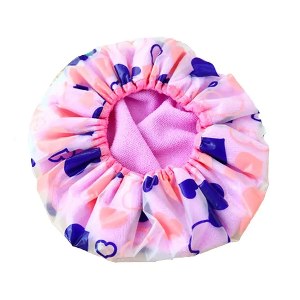 5 цветов 3 в 1 шапочка для душа Впитывающее микроволокно сухая волос