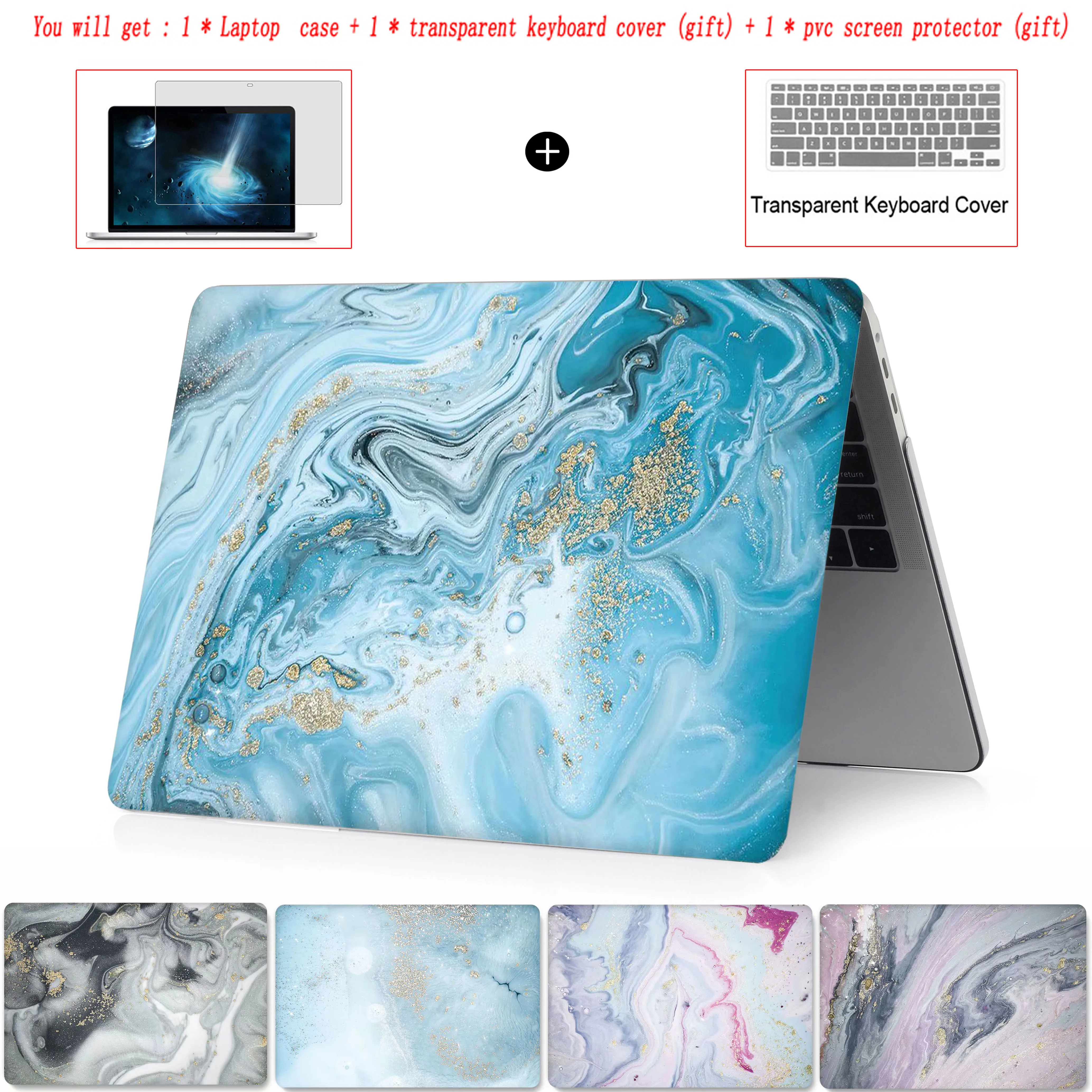 Новый чехол для ноутбука с принтом 2019 дюйма MacBook Air Retina Pro 11 12 13 15 Mac 3 4 16 дюймов