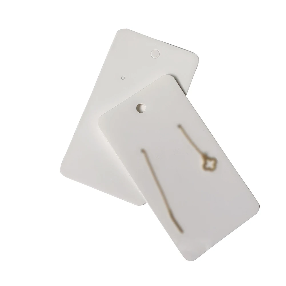 100 шт. демонстрационный держатель посылка бирка для ушных шпильок картонная