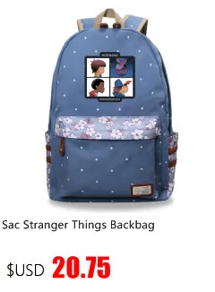 Мода Sac Dos Femme аниме путешествия странные вещи 3 рюкзак 3 рюкзак для женщин Mochila обратно в школьные сумки для девочек-подростков