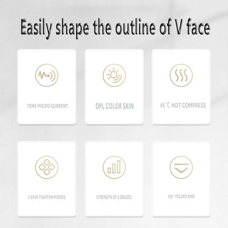 

Household multi-functional face reducing artifact intelligent massage face lift tight small V face eliminate double chin tattoo