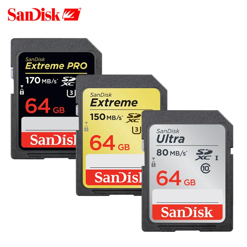 Новейшая карта SD Class10 16 ГБ 32 64 128 256 512 памяти sd U3/U1 SDHC/SDXC флеш usb sdcards для камеры|Карты