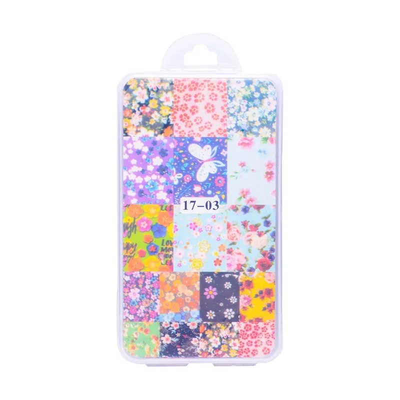

ins new manicure jewelry star sky transfer paper fresh elegant flower nail sticker manicure decal henna paste
