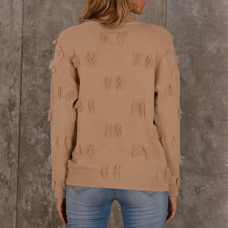 

New Pullover Women Sweaters Autumn Winter Turtleneck Long Sleeve Fashion Paragraph Bottoming Shirt Knit Jumper