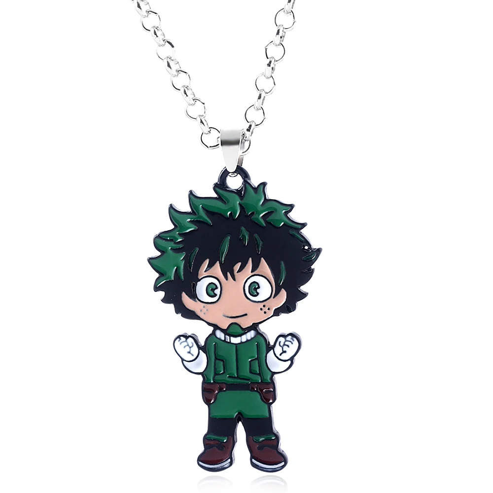 

Comic My Hero Academia Necklace Character Deku Bakugou Katsuki The Same Pendant Fan Role-playing Props Gift Jewelry
