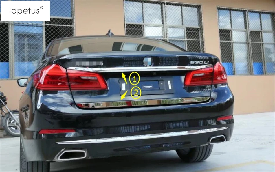 Lapetus аксессуары подходят для BMW 5 серии Sedan G30 530I 2017 2020 Задняя Крышка багажника
