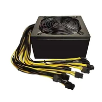2000w atx 12v 2 31 silent mining machine power supply computer support 10x 6 pin graphics cards power supply for bitcoin miner