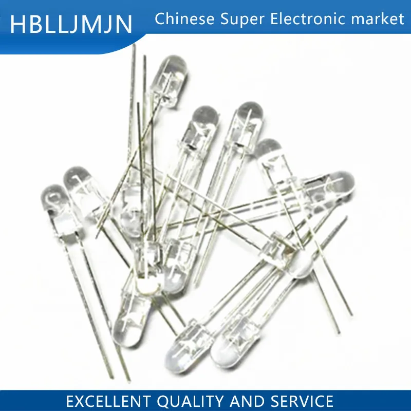 50 шт. прозрачный светодиодный Диод F5 5 мм 7 семи цветов медленно мигает |