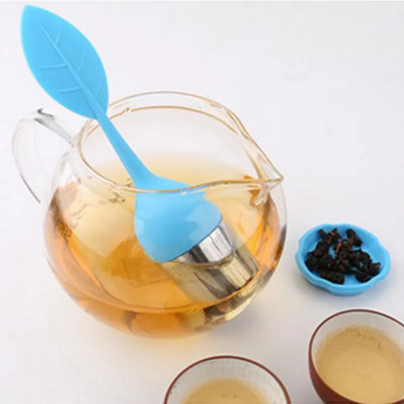 4pcs/lot New Tea strainers Silicone Infuser Loose Leaf Strainer Herbal Spice Filter Diffuser tool | Дом и сад