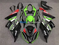 motorcycle fairings kit fit for zx 6r 2013 2014 2015 2016 2017 2018 636 bodywork set ninja black green red