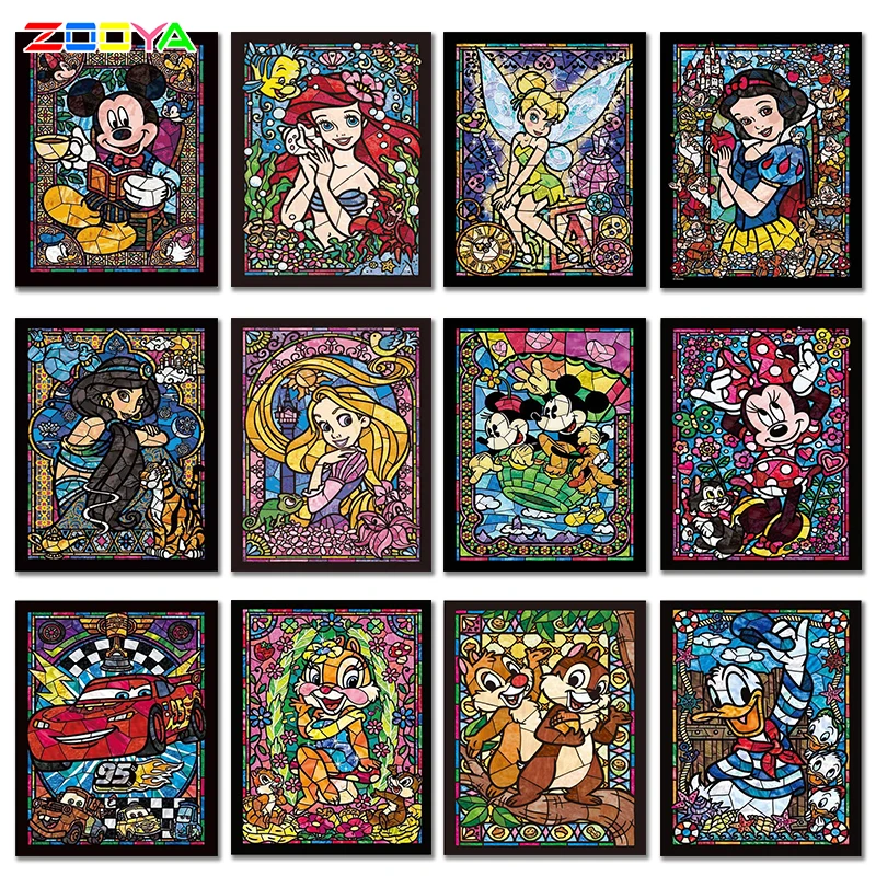 5D Алмазная мозаика DIY алмазная живопись мультяшное животное кошка домашнее