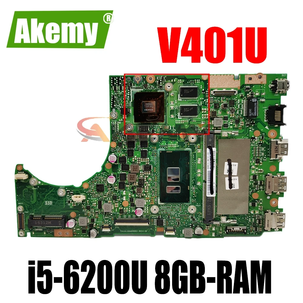 

Материнская плата для ASUS V401U K401UB K401UX A401UA400U K401UQ Laotop
