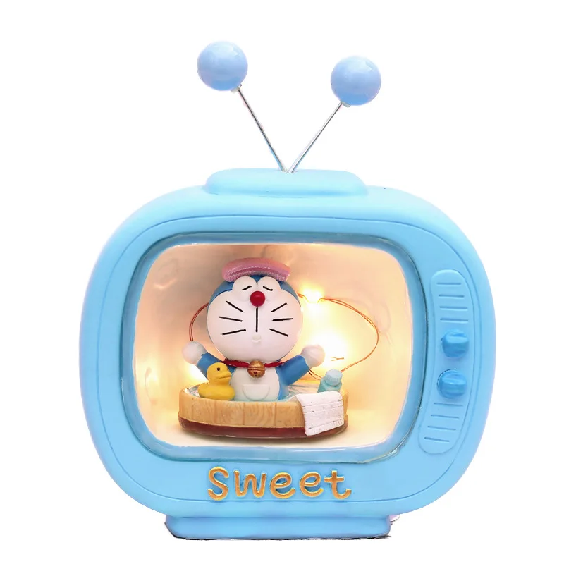 Светодиодная звезда Doraemon ночсветильник экшн-фигурки Дораэмон кукла игрушка