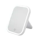 Портативный светодиодный сенсорный Экран встроенный Батарея макияж зеркальное зеркало заднего вида с туалетный столик лампа светодиодный световой зеркало для макияжа с бесплатной доставкой