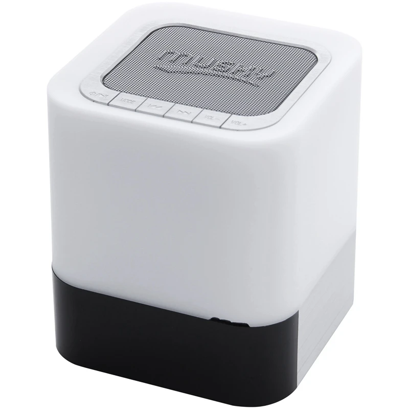 

Clock Bluetooth Speaker,Night Light Bluetooth Speaker,Color Changing Speaker,Touch Sensor Bedside Lamp Dimmable Warm Light,Night