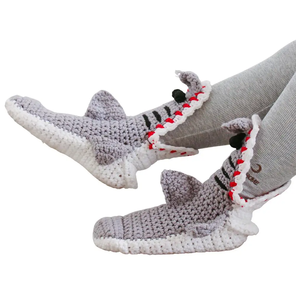 

Christmas Fashion Personality Flooring Socks for Women Men Crocodile Home Heating Stockings Shark Styling Socks Gifts