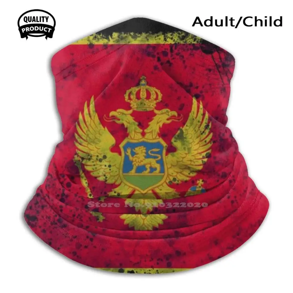 

Vintage Montenegro Flag Soft Warm Face Mask Scarf Redmaplefty Red Maple Fty Countries Nations Republics Islands World Journey