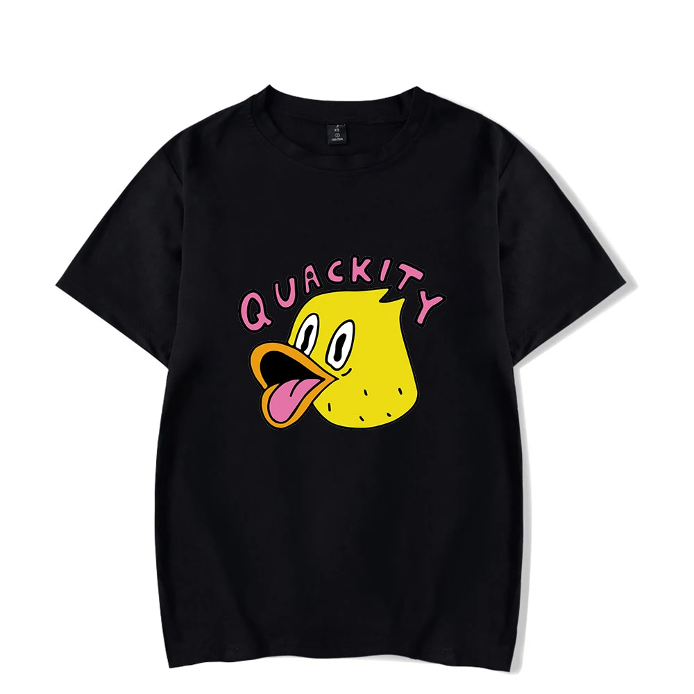 

Quackity Fashion T shirt Women Men Summer Short Sleeve T-shirts Hot Sale Casual Streetwear Tops