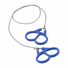 Уличная проволочная пила, аварийное снаряжение для выживания, стальной дорожный инструмент, пила, кольцевая пила для кемпинга, пешего туризма, охоты, скалолазания, ручная стальная веревочная цепь