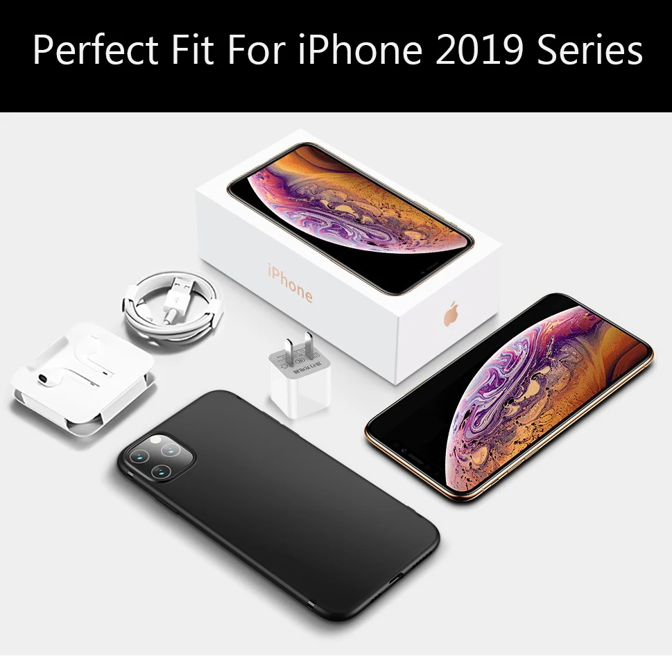 Чехол Lainergie для iPhone 11 Pro простая продажа Тонкая Матовая Мягкая силиконовая задняя