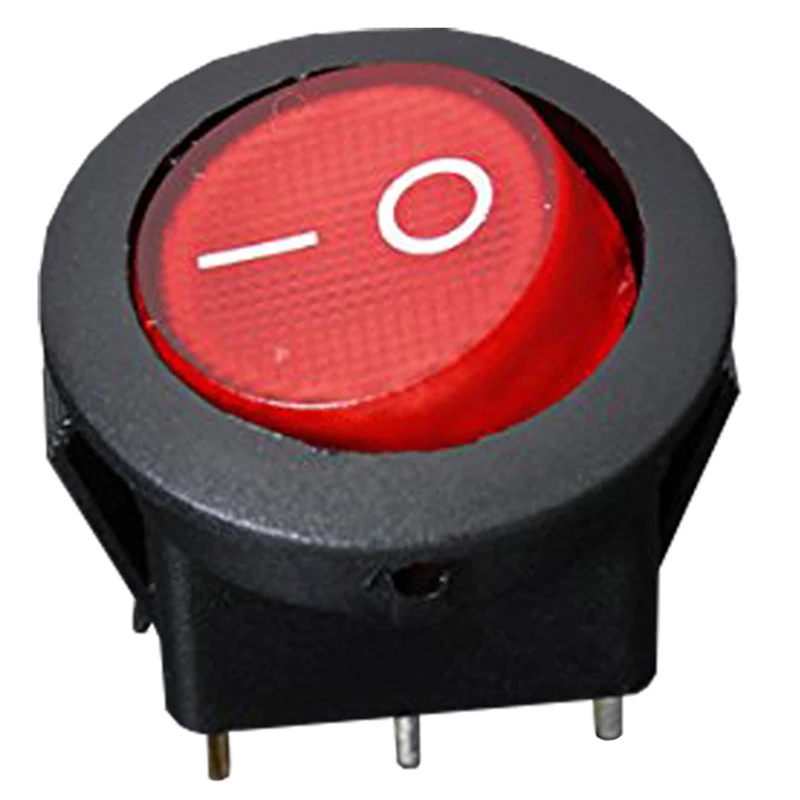 12 В 16 А светодиодный биполярный клавишный переключатель вкл/выкл SPST для