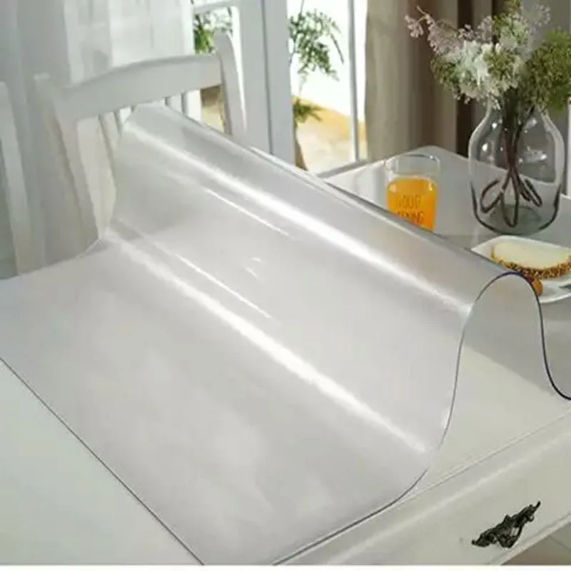 ПВХ водонепроницаемая скатерть пластиковая прозрачная для кофейного столика