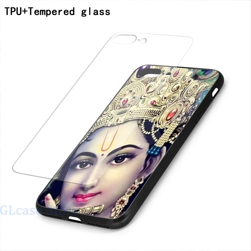 Кришна Индийский Бог Чехол для мобильного телефона iPhone 12 Pro 11 X XR XS Max 8 7 6 6s Plus 5s