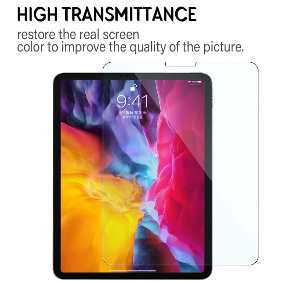 Для 2020 iPad Pro 11 12 9 закаленное стекло Экран сзади Камера объектив Защитная экранная